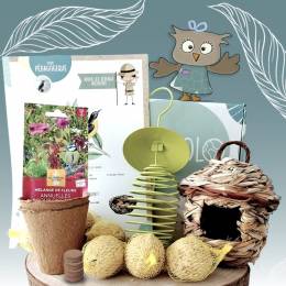 Coffret cadeau enfant écolo pour protéger les oiseaux...